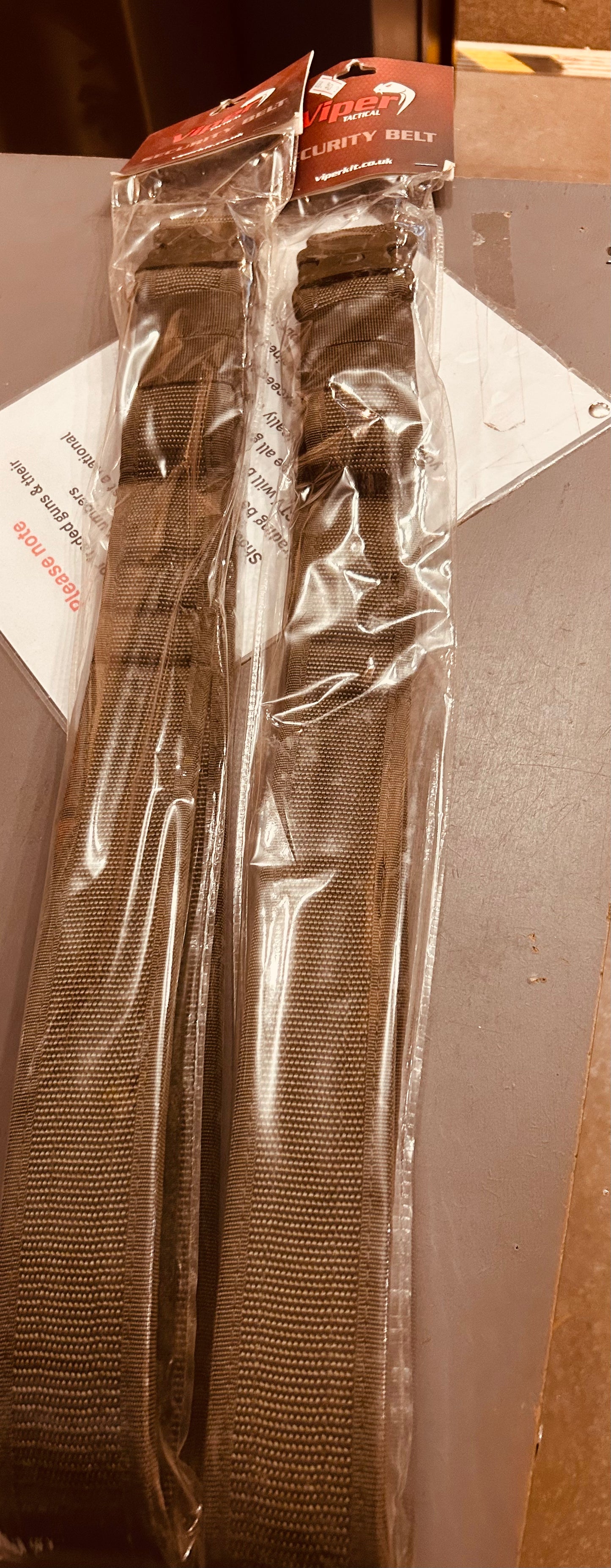 2 x Security Belts