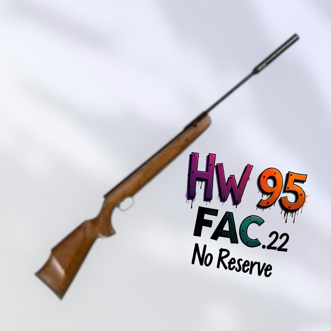 HW95 .22 FAC AIr Rifle. Lot 1